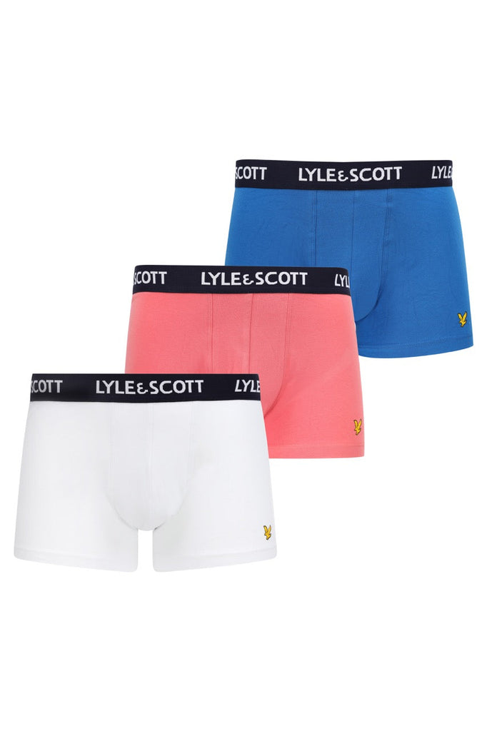 Lyle & Scott mix muški donji veš (LSUWTC001-BARCLAY-TEA ROSE/BRIGHT WHITE/IMPERIAL) 1