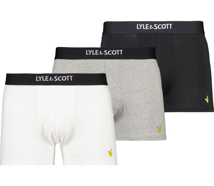 Lyle & Scott mix muški donji veš (LSUWTC006-NATHAN-BRIGHT WHITE/GREY MARL/BLACK) 1