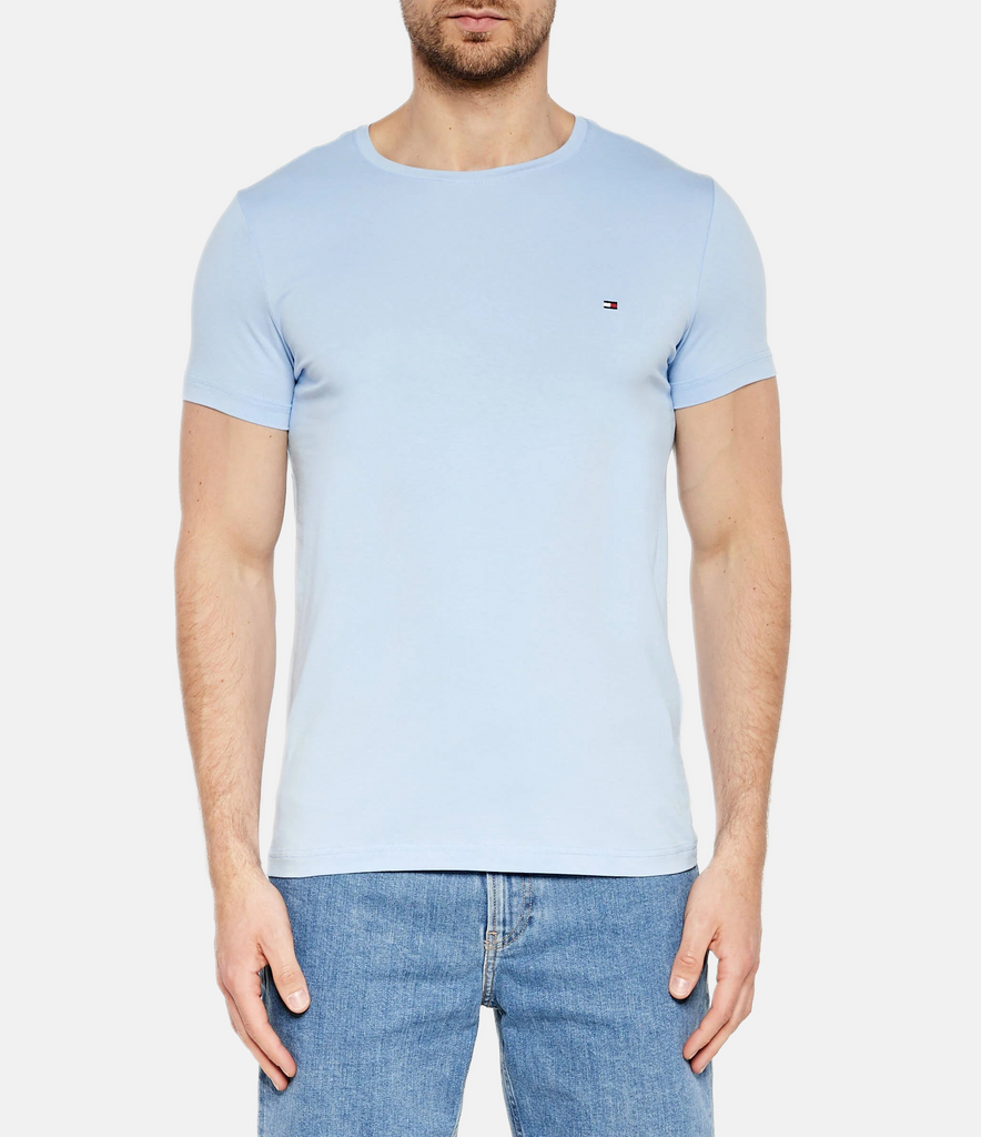Tommy Hilfiger plava muška majica s kratkim rukavima-[SKU]