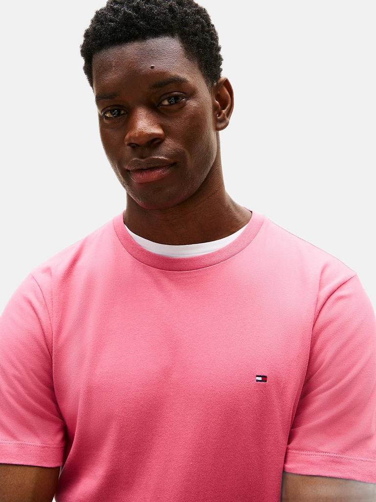 Tommy Hilfiger pink muška majica sa malim logom-[SKU]