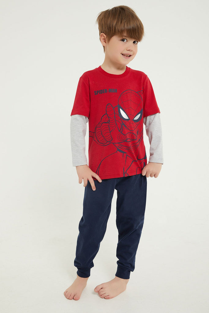 Marvel crvena pidžama za dječake sa Spider-Man motivom