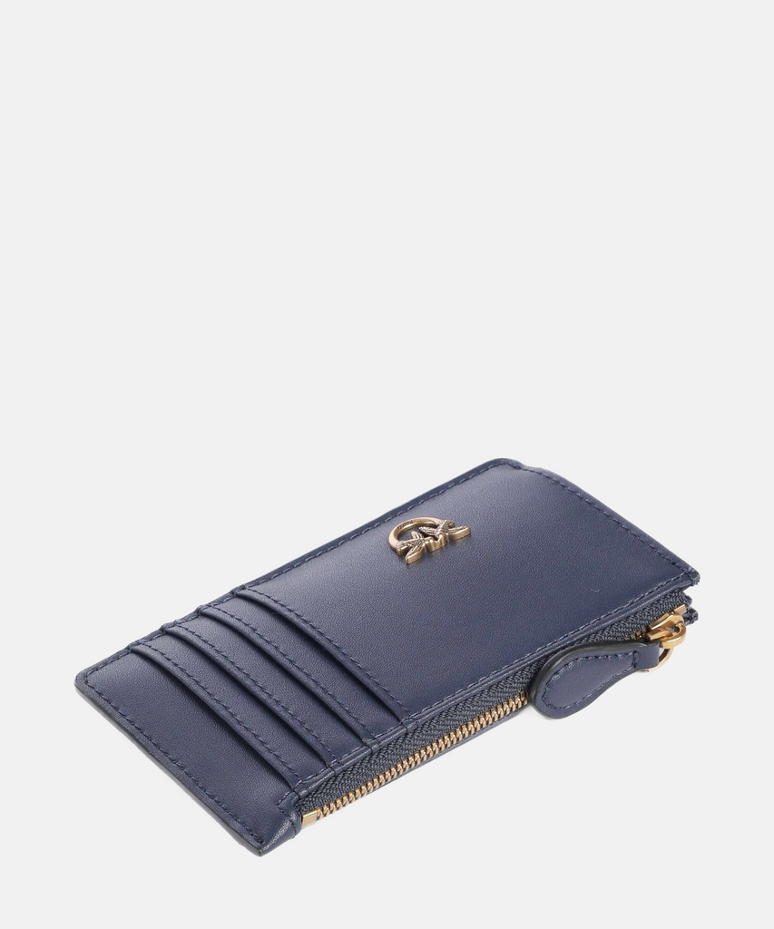 Pinko plavi ženski novčanik sa pretincima za kartice-[SKU]