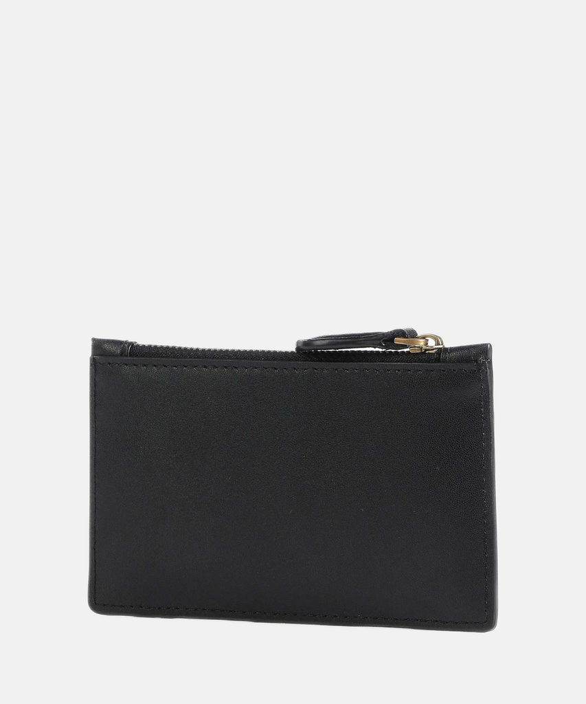 Pinko crni ženski novčanik sa pretincima za kartice-[SKU]