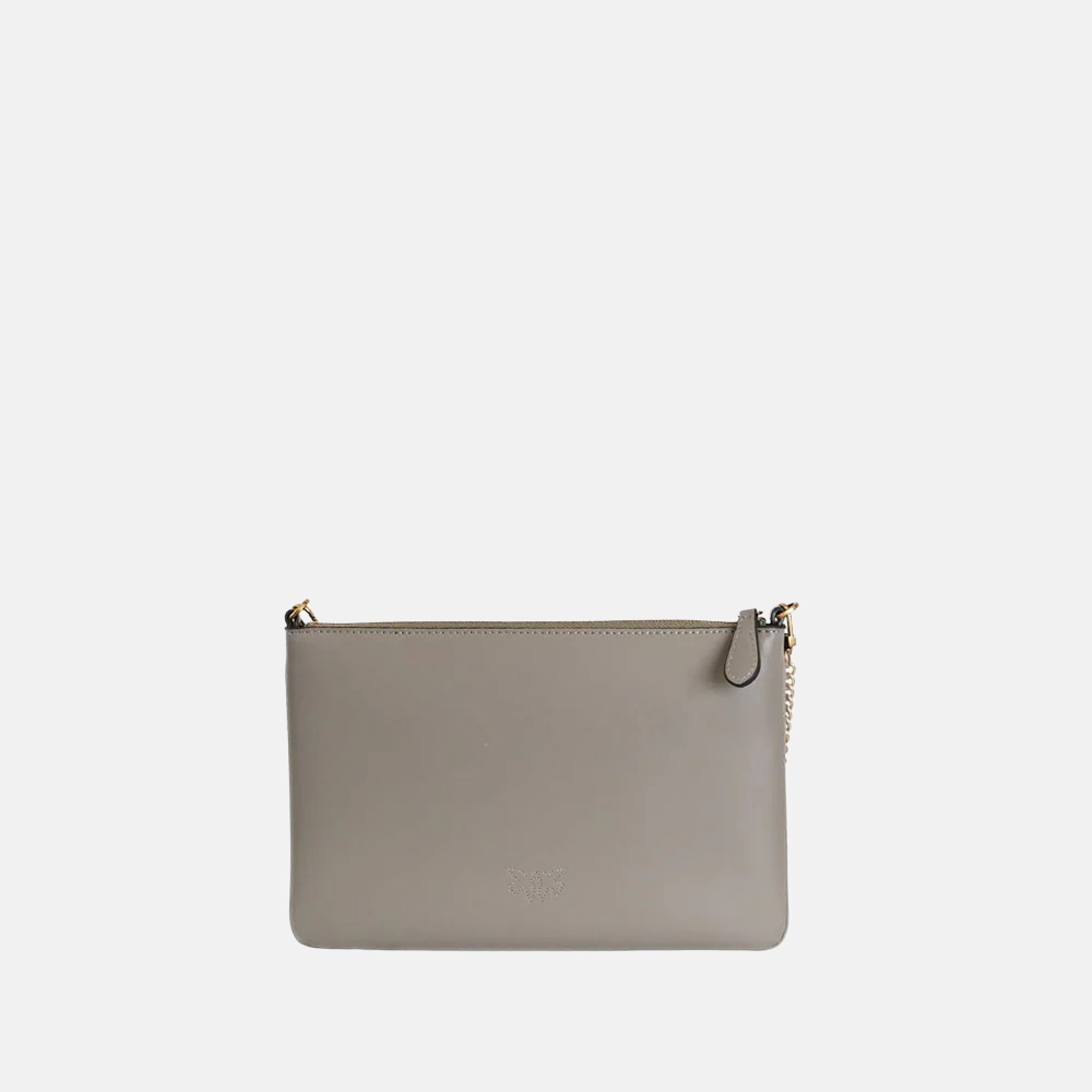 Pinko siva ženska torba sa diskretnim logom-[SKU]