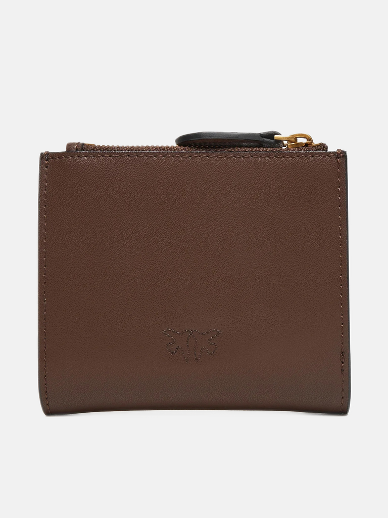 Pinko smeđi ženski novčanik sa rajsferšlusom-[SKU]