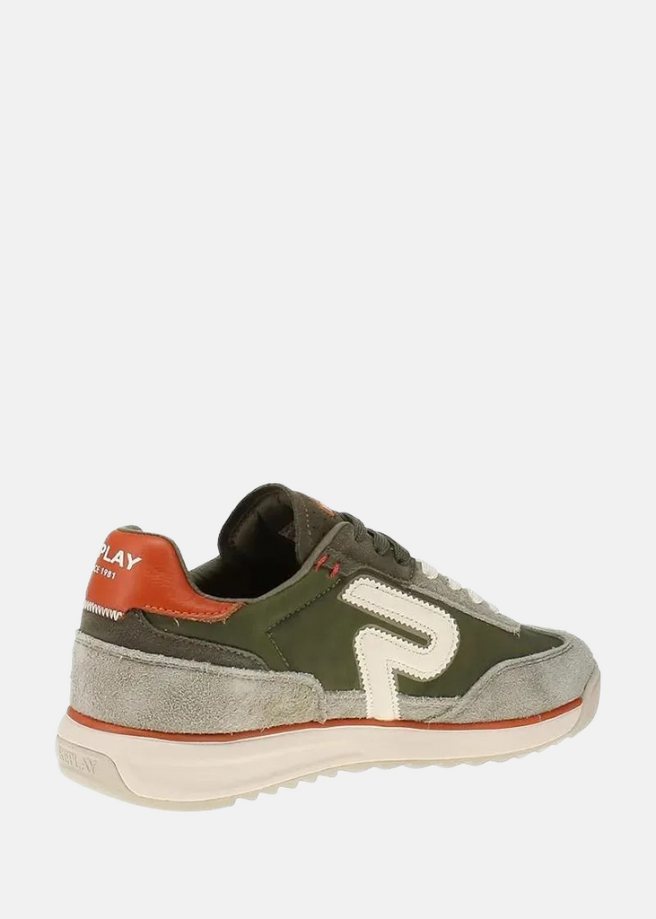 Replay zelene muške patike sa crvenim detaljima-[SKU]