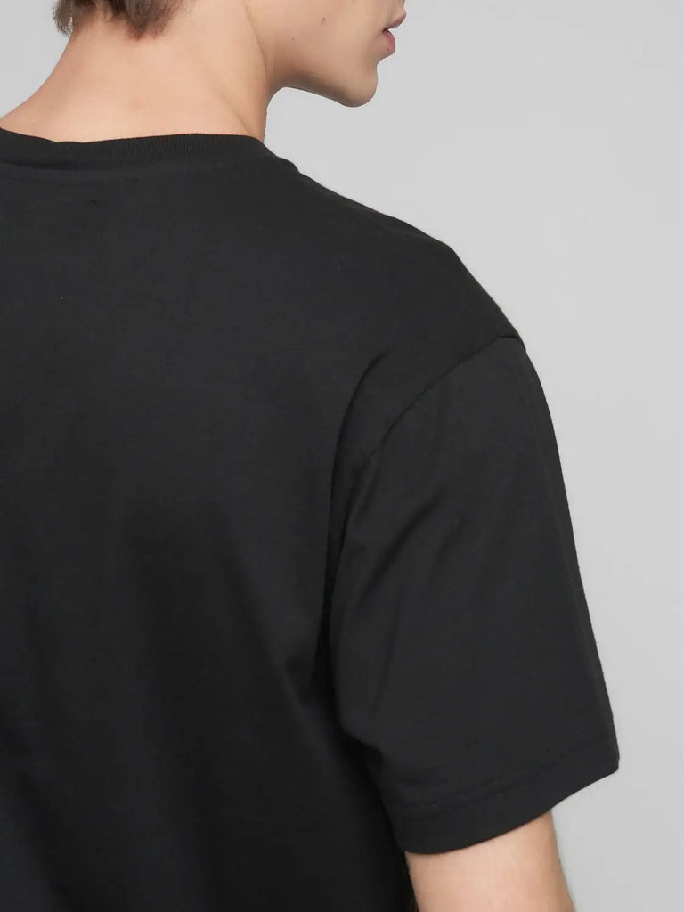 Replay crna muška majica sa slikom tigra-[SKU]