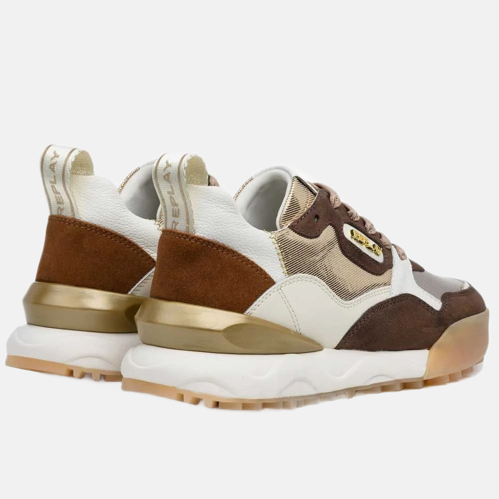 Replay mix ženske patike sa bordo detaljima-[SKU]