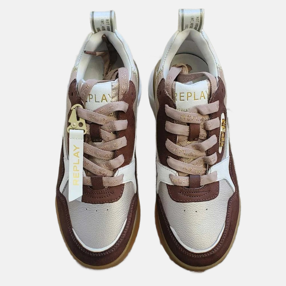 Replay mix ženske patike sa bordo detaljima-[SKU]