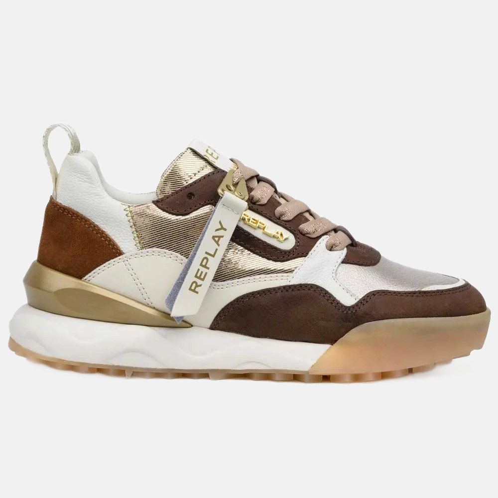 Replay mix ženske patike sa bordo detaljima-[SKU]