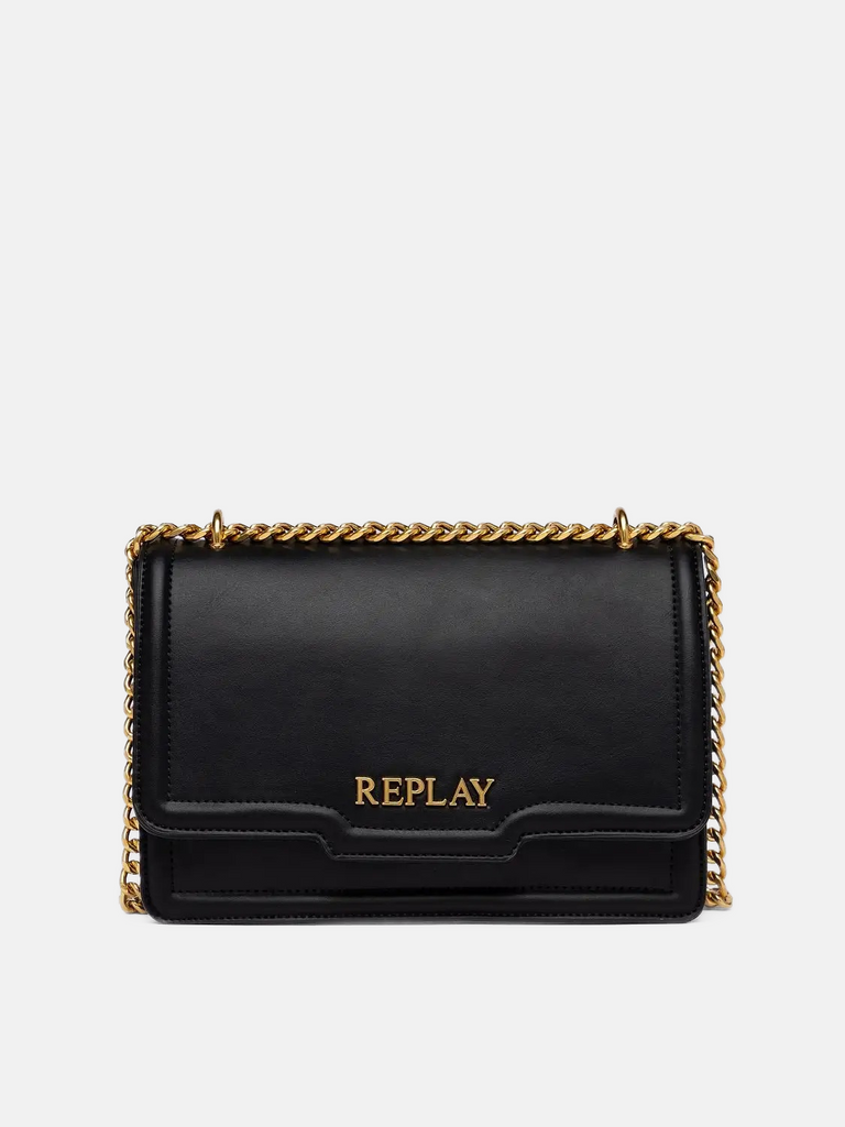 Replay crna torba s lancem-[SKU]