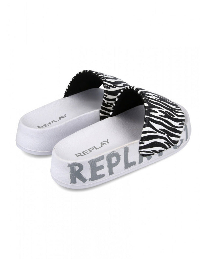 Replay bijele ženske papuče (RRF1H0013T-744) 3
