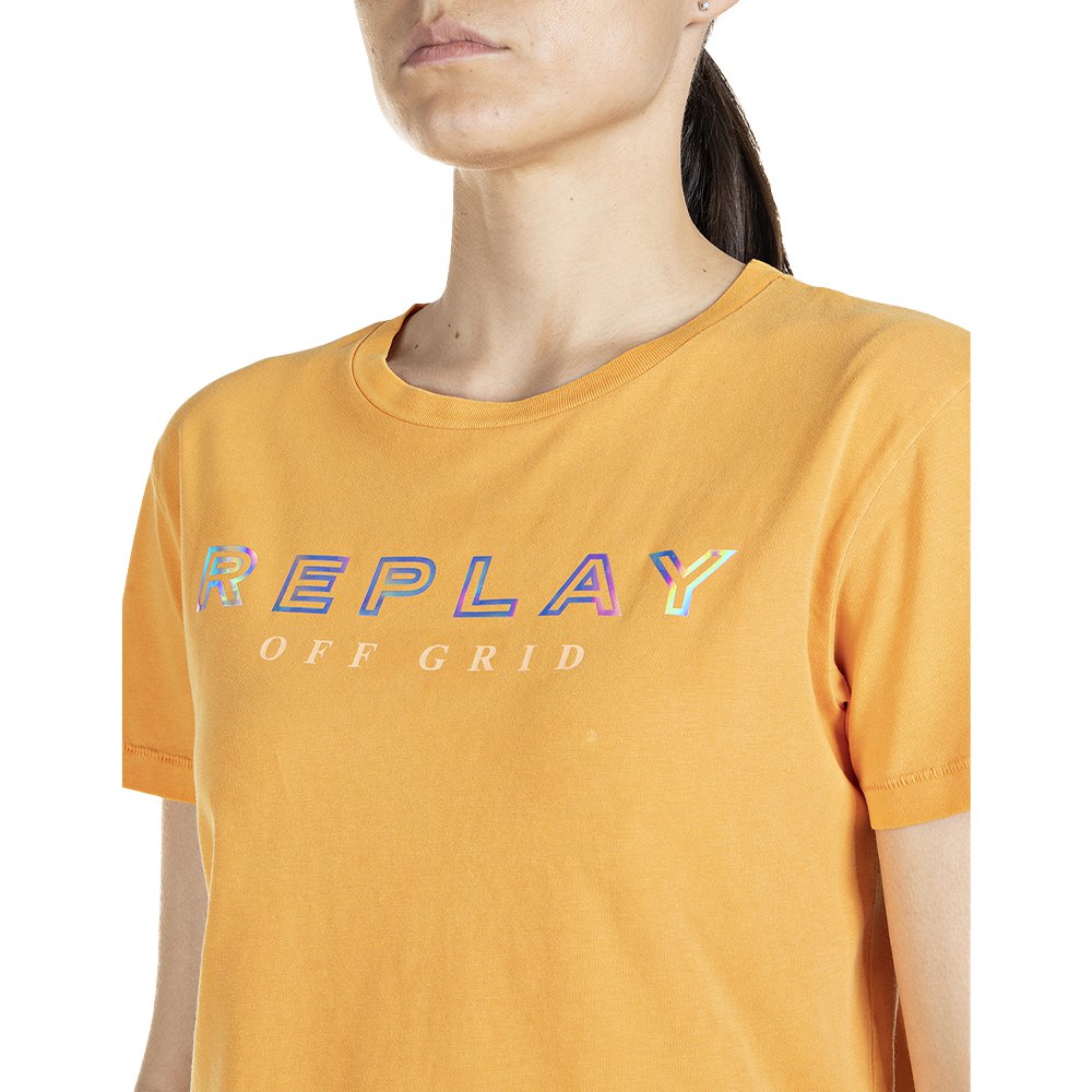 Replay narandžasta ženska majica (RW3318C-22658G-796) 3