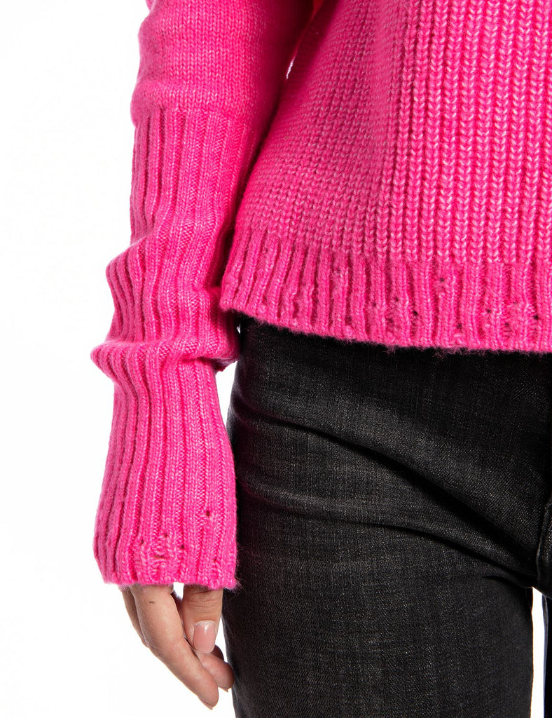 Replay pink ženski džemper (RDK1458-G23274-364) 3