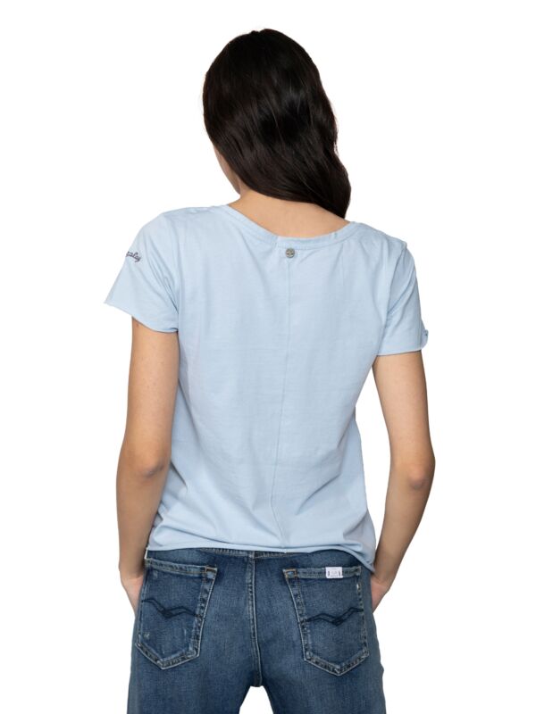 Replay plava ženska majica (RW3327B-23120P-686) 3