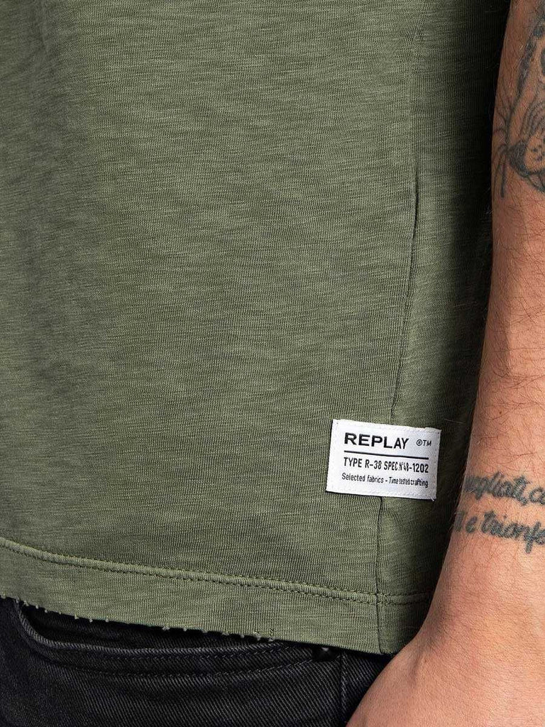 Replay zelena muška majica (RM6320-22336G-481) 3