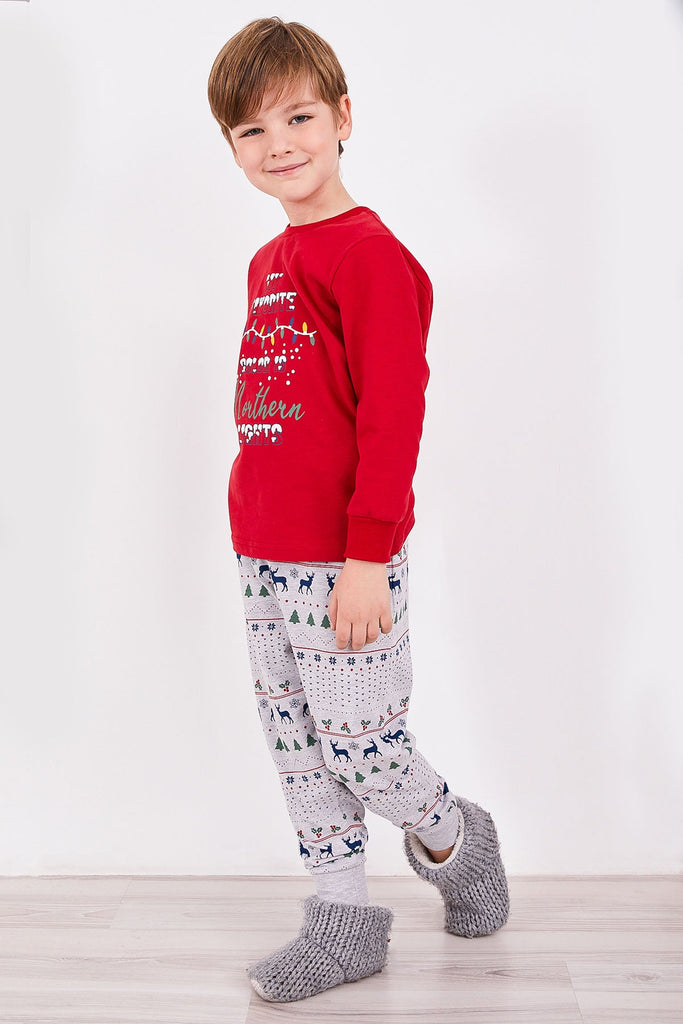 RolyPoly crvena pidžama za dječake (RP2920-2-Red) 1
