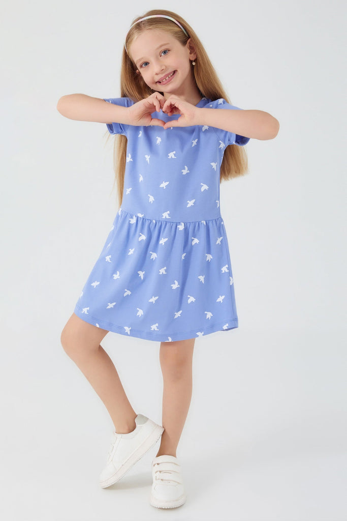 RolyPoly plava haljina za djevojčice (RP3077-3-LILAC) 4