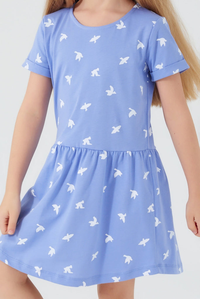 RolyPoly plava haljina za djevojčice (RP3077-3-LILAC) 5