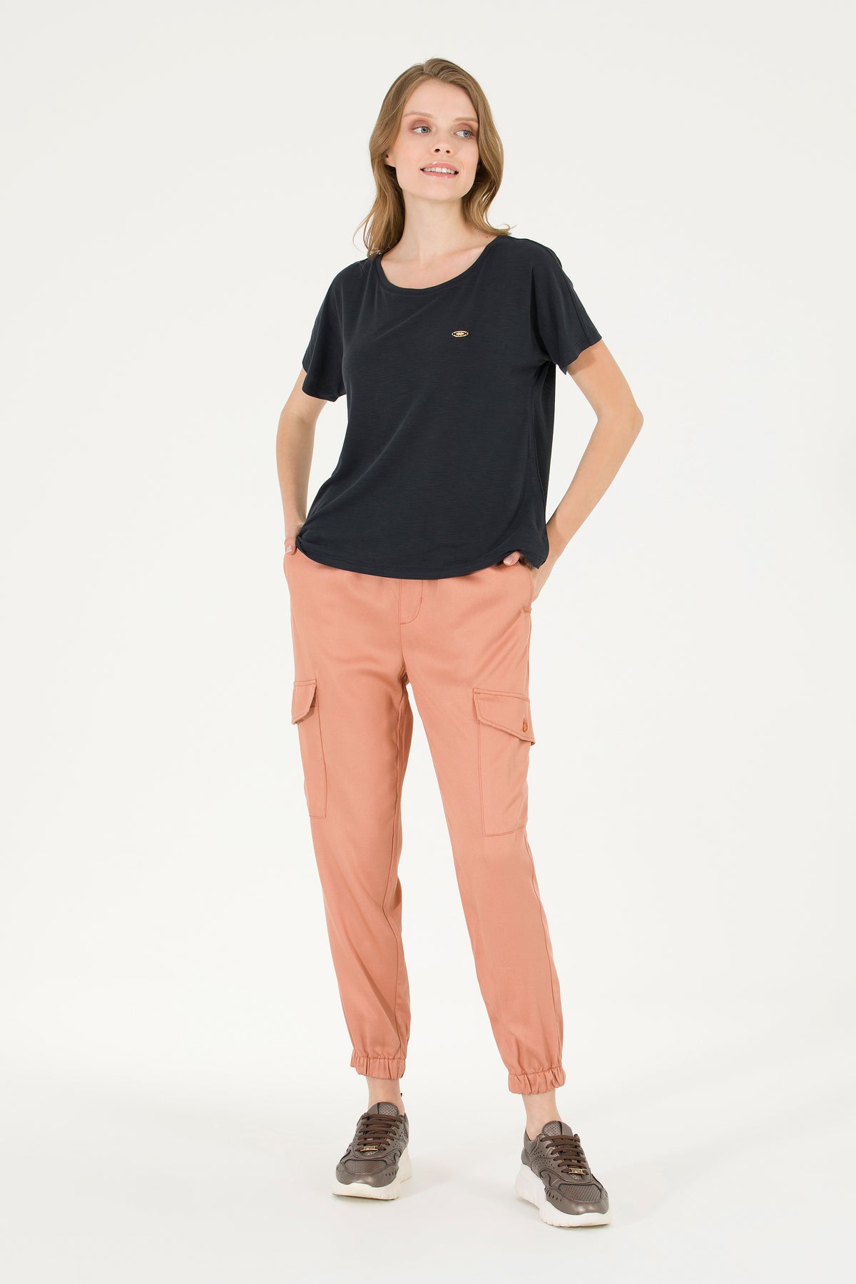 U.S. Polo Assn. koralne ženske cargo pantalone