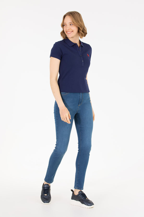 U.S. Polo Assn. plave ženske uske pantalone