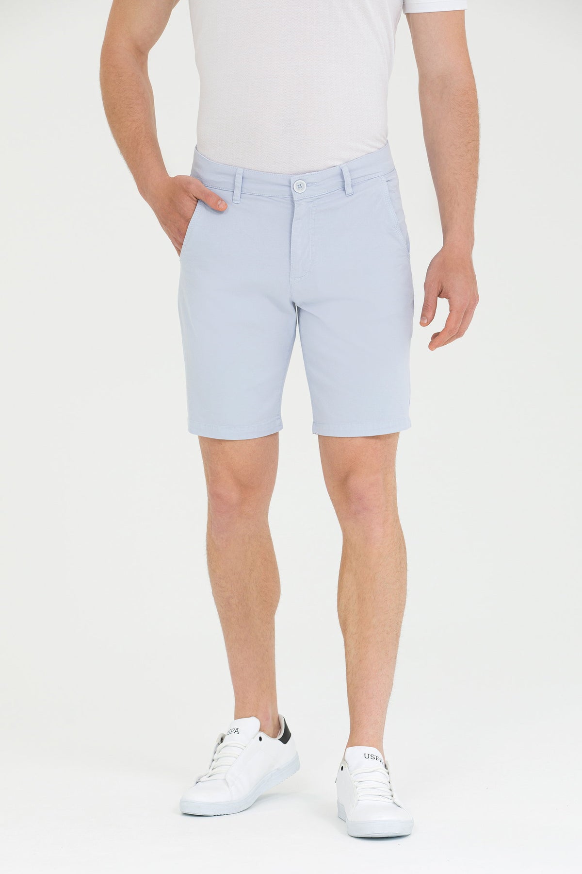 U.S. Polo Assn. svijetloplavi muški chino šorc
