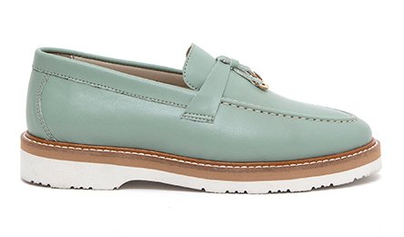 U.S. Polo Assn. mint ženske mokasine s metalnim detaljem na debelom đonu
