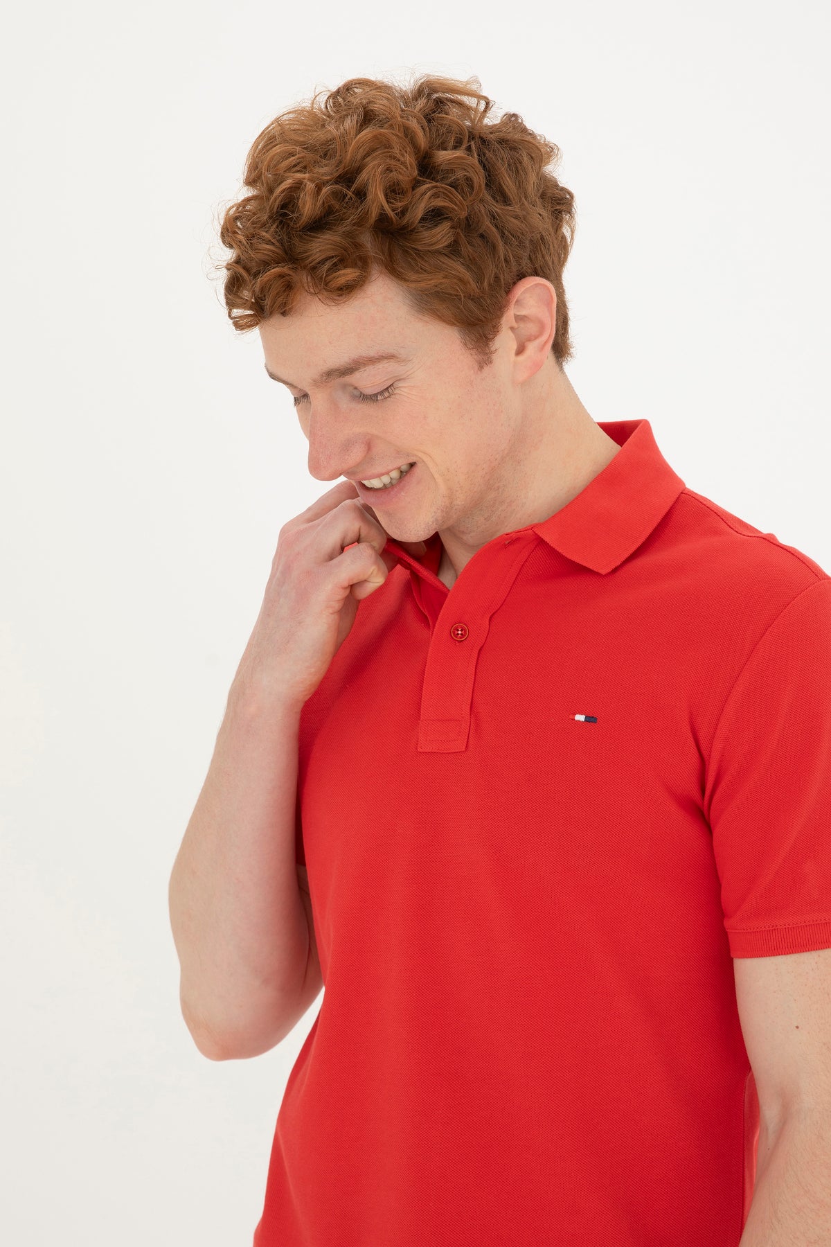 U.S. Polo Assn. crvena muška polo majica