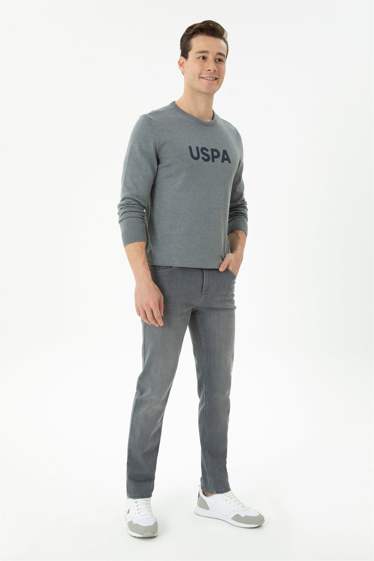 U.S. Polo Assn. sive muške farmerke slim kroja