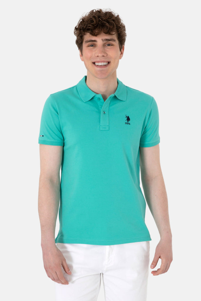 U.S. Polo Assn. zelena muška polo majica kratkih rukava-[SKU]