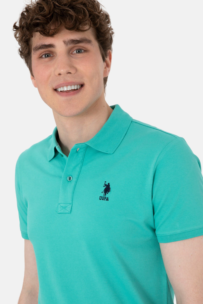 U.S. Polo Assn. zelena muška polo majica kratkih rukava-[SKU]
