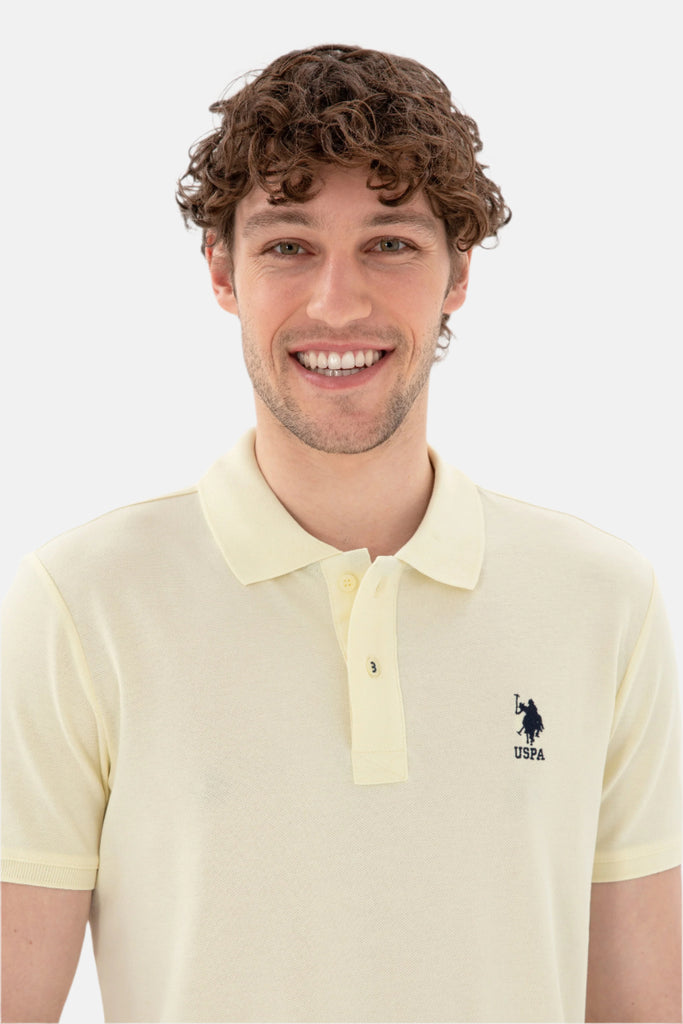 U.S. Polo Assn. žuta muška majica s kratkim rukavima-[SKU]