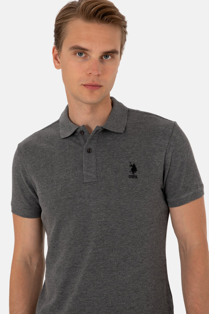 U.S. Polo Assn. siva muška polo majica kratkih rukava-[SKU]