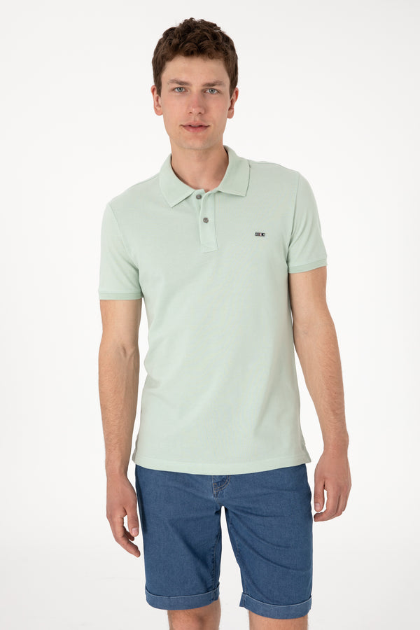 U.S. Polo Assn. mentol muška polo majica uskog kroja