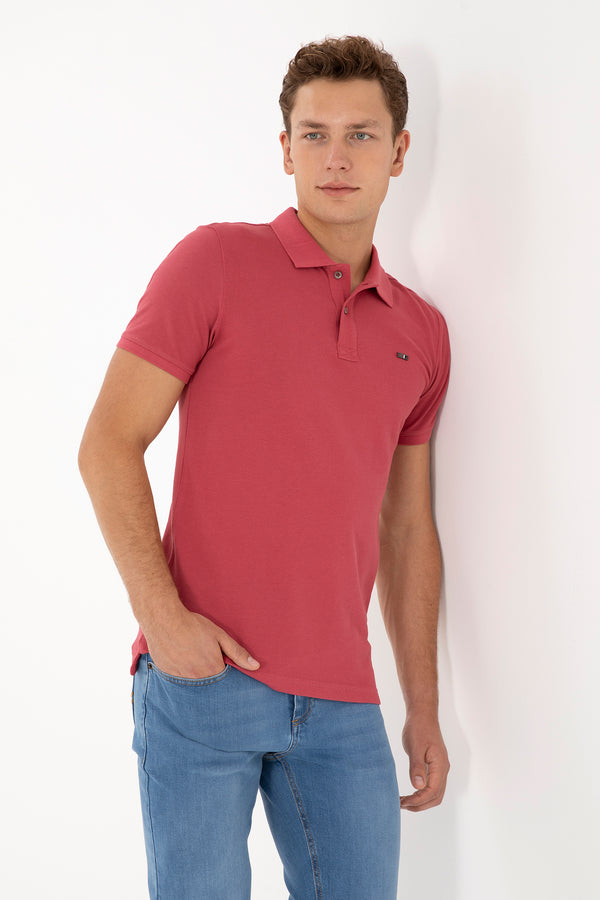 U.S. Polo Assn. bordo muška polo majica uskog kroja