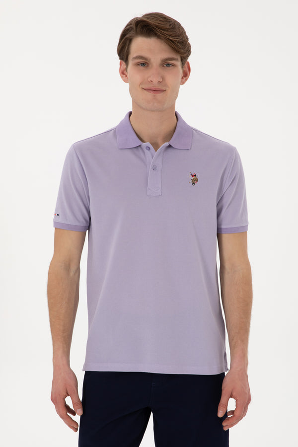 U.S. Polo Assn. lavanda muška polo majica