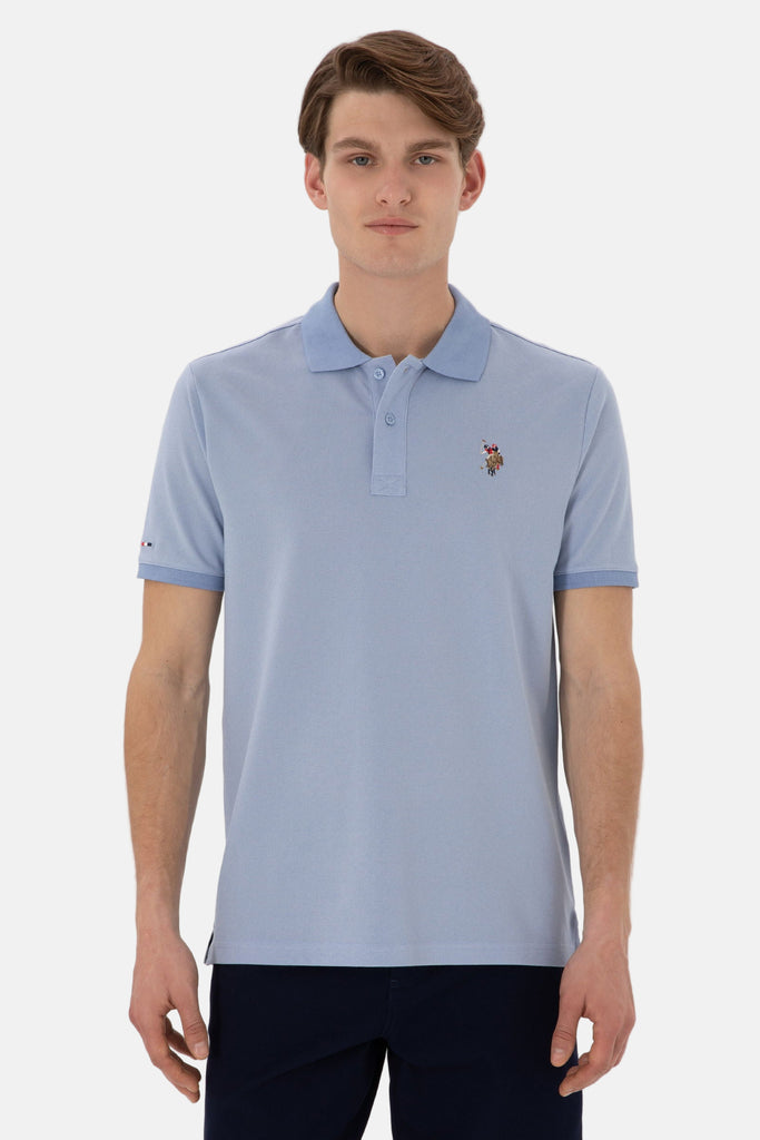 U.S. Polo Assn. plava muška polo majica kratkih rukava-[SKU]