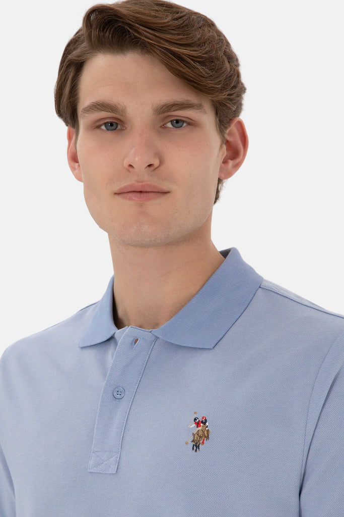 U.S. Polo Assn. plava muška polo majica kratkih rukava-[SKU]