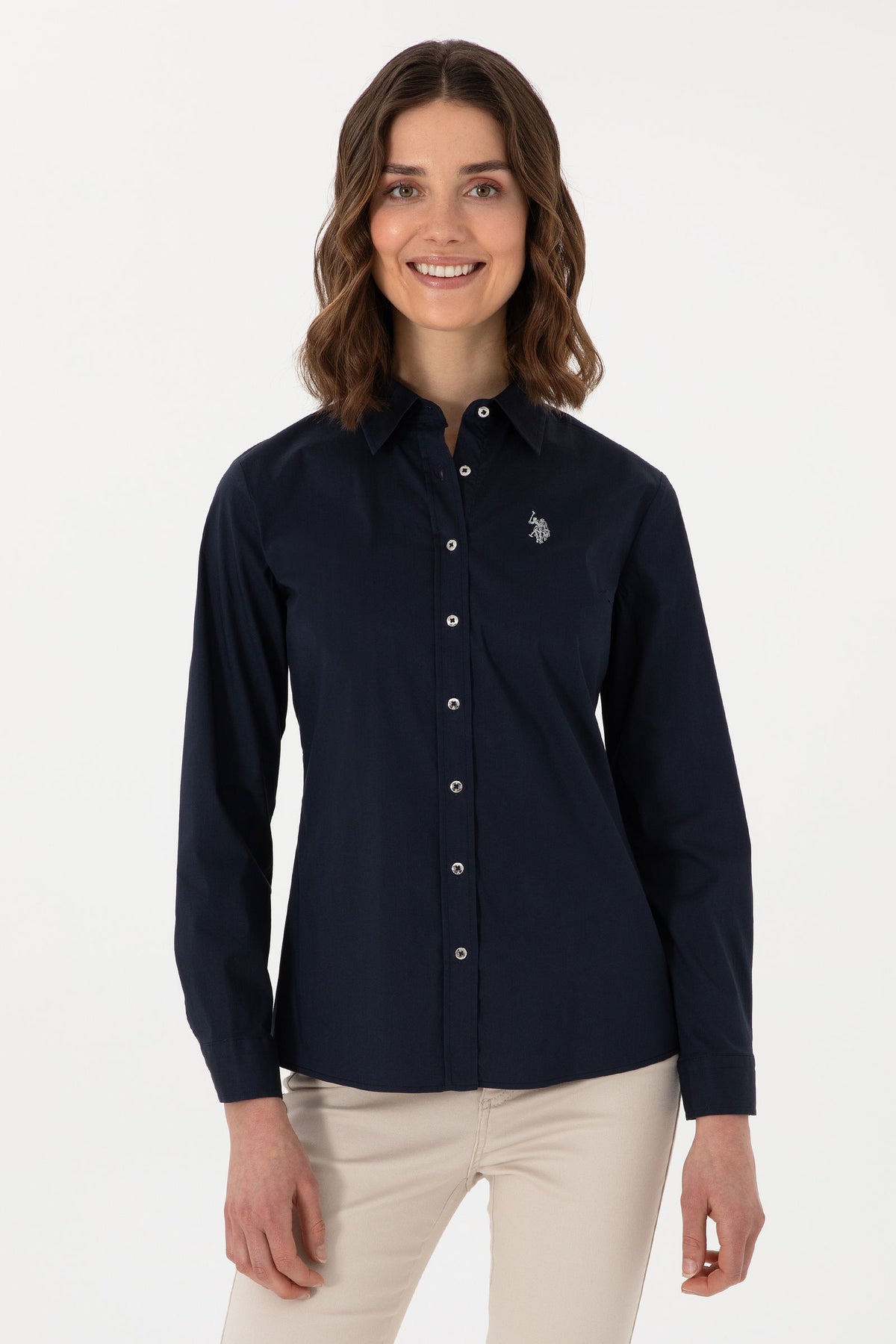U.S. Polo Assn. teget plava ženska košulja
