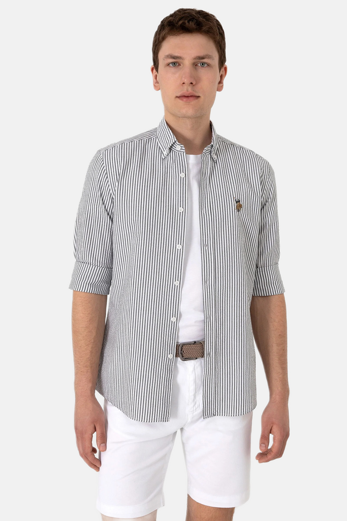U.S. Polo Assn. muška košulja u prugastom dizajnu-[SKU]