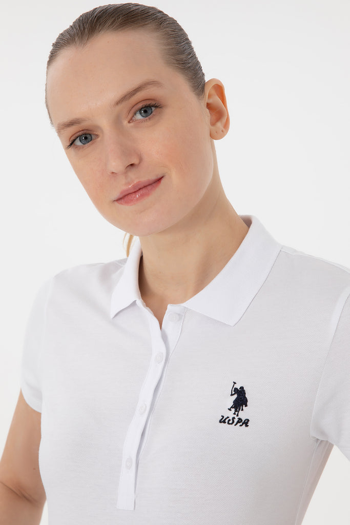 U.S. Polo Assn. bijela ženska majica s kratkim rukavima-[SKU]