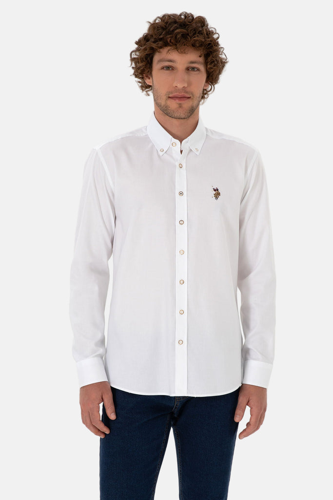 U.S. Polo Assn. bijela muška košulja (2225643VR013)-[SKU]