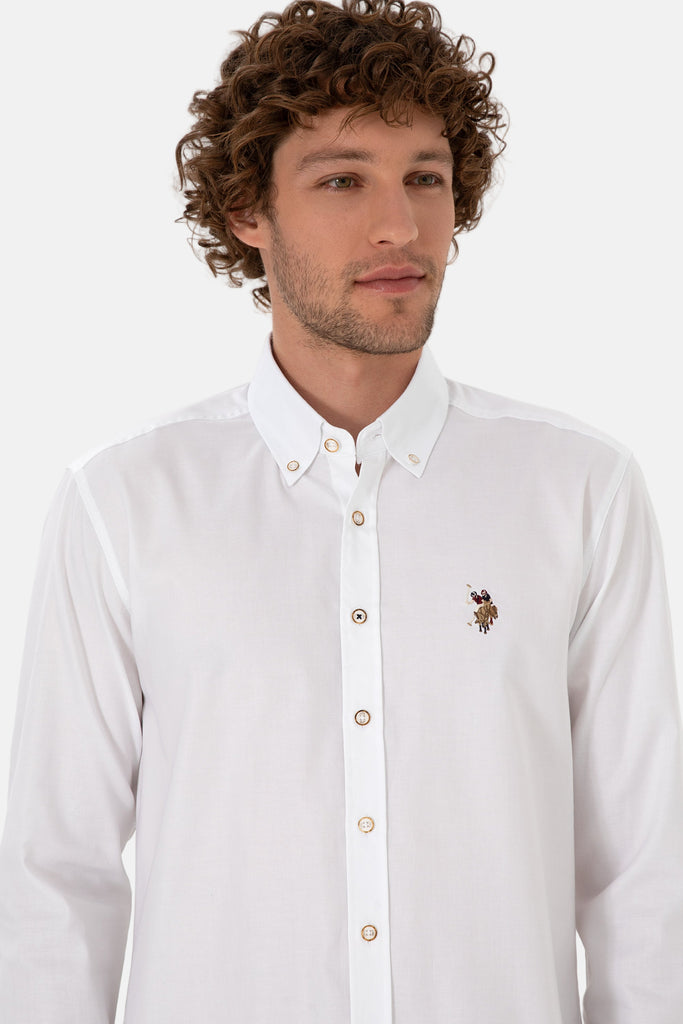 U.S. Polo Assn. bijela muška košulja (2225643VR013)-[SKU]