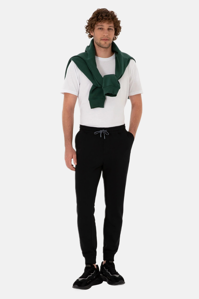 U.S. Polo Assn. crna muška trenerka donji dio-[SKU]