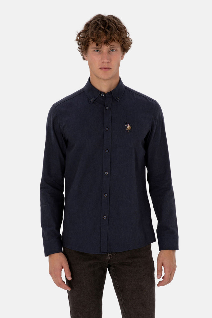 U.S. Polo Assn. plava muška košulja (2225603VR033)-[SKU]