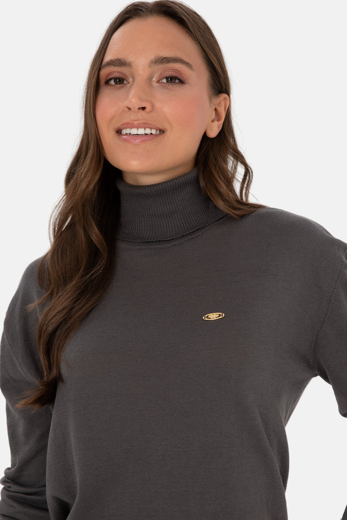 U.S. Polo Assn. sivi ženski džemper (2226198VR024)-[SKU]