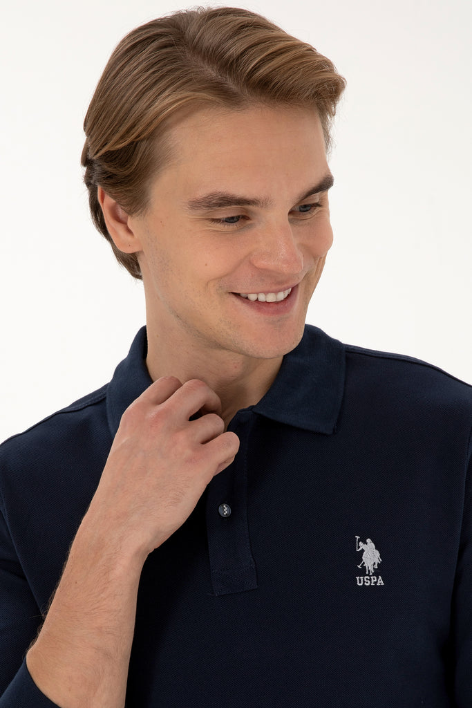 U.S. Polo Assn. teget plava muška polo majica kratkih rukava-[SKU]