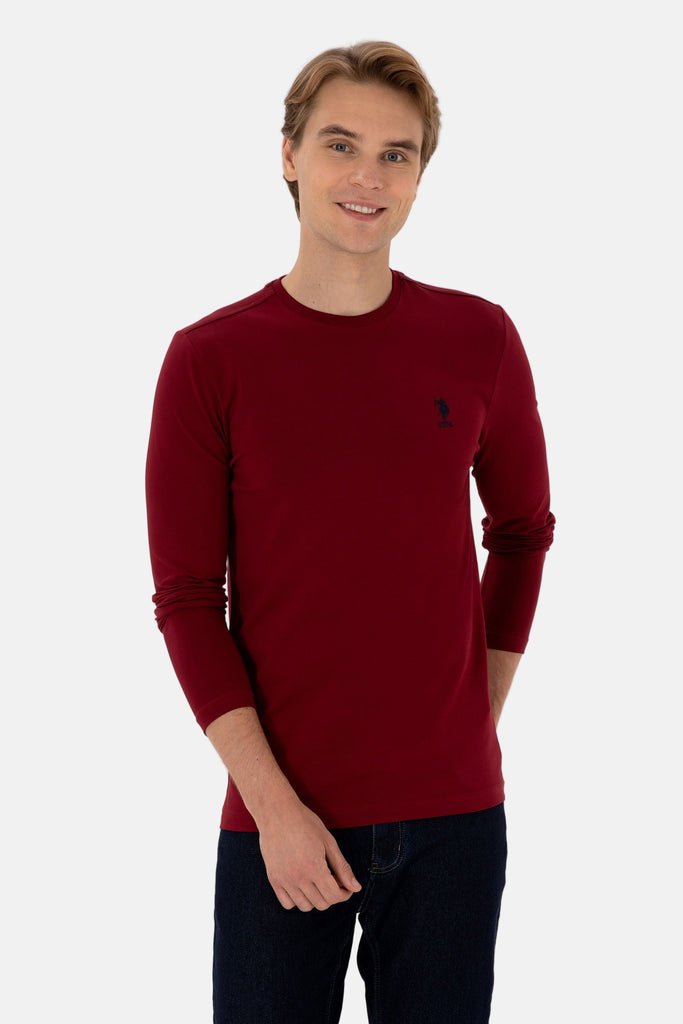 U.S. Polo Assn. bordo muška majica (2226386VR014)-[SKU]