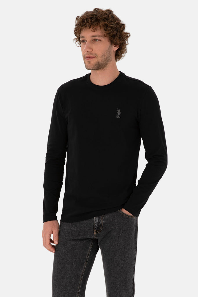 U.S. Polo Assn. crna muška majica (2226386VR046)-[SKU]