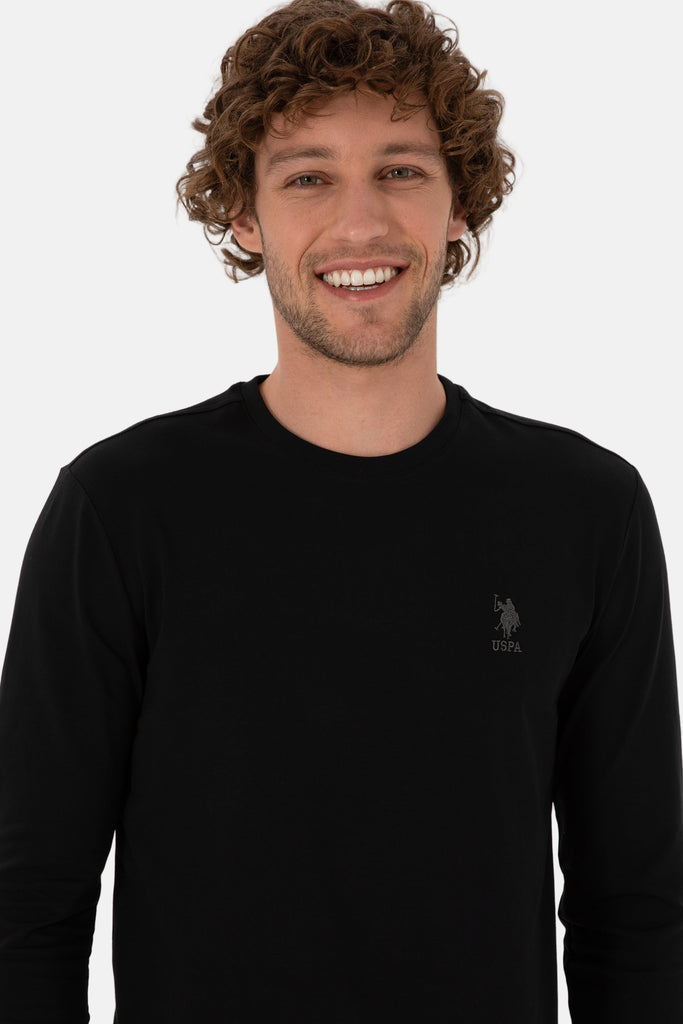 U.S. Polo Assn. crna muška majica (2226386VR046)-[SKU]